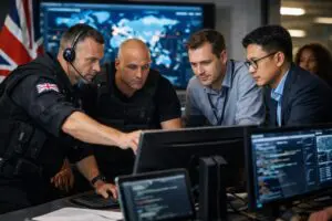 Campioni ai securitatii cibernetice britanice alaturi de giganți tech