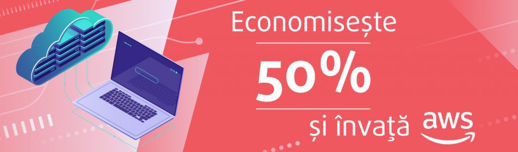50% discount la cursurile AWS