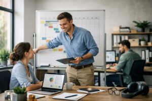 Cum previne managementul proiectelor epuizarea profesionala la birou