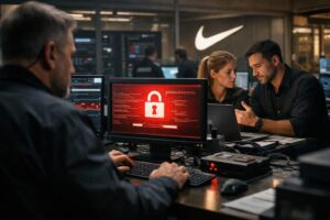 Atac cibernetic ransomware investigat de Nike în 2026