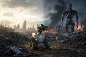 Intre Wall-E si Skynet: securitatea cibernetica AI in 2026