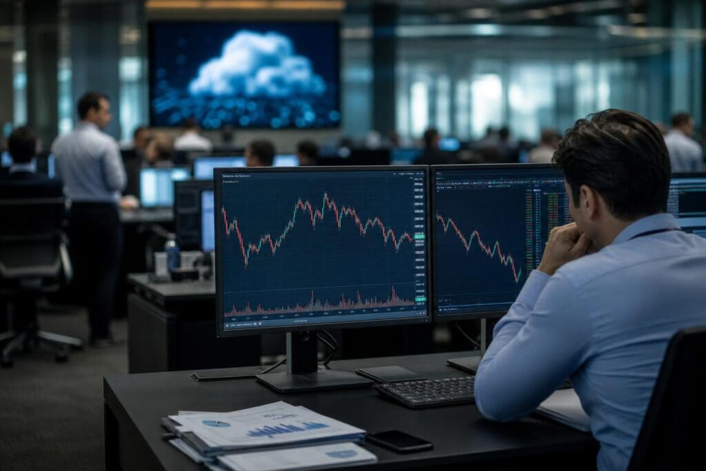 Actiunile Oracle isi tempereaza cresterea, cererea cloud AI depaseste oferta